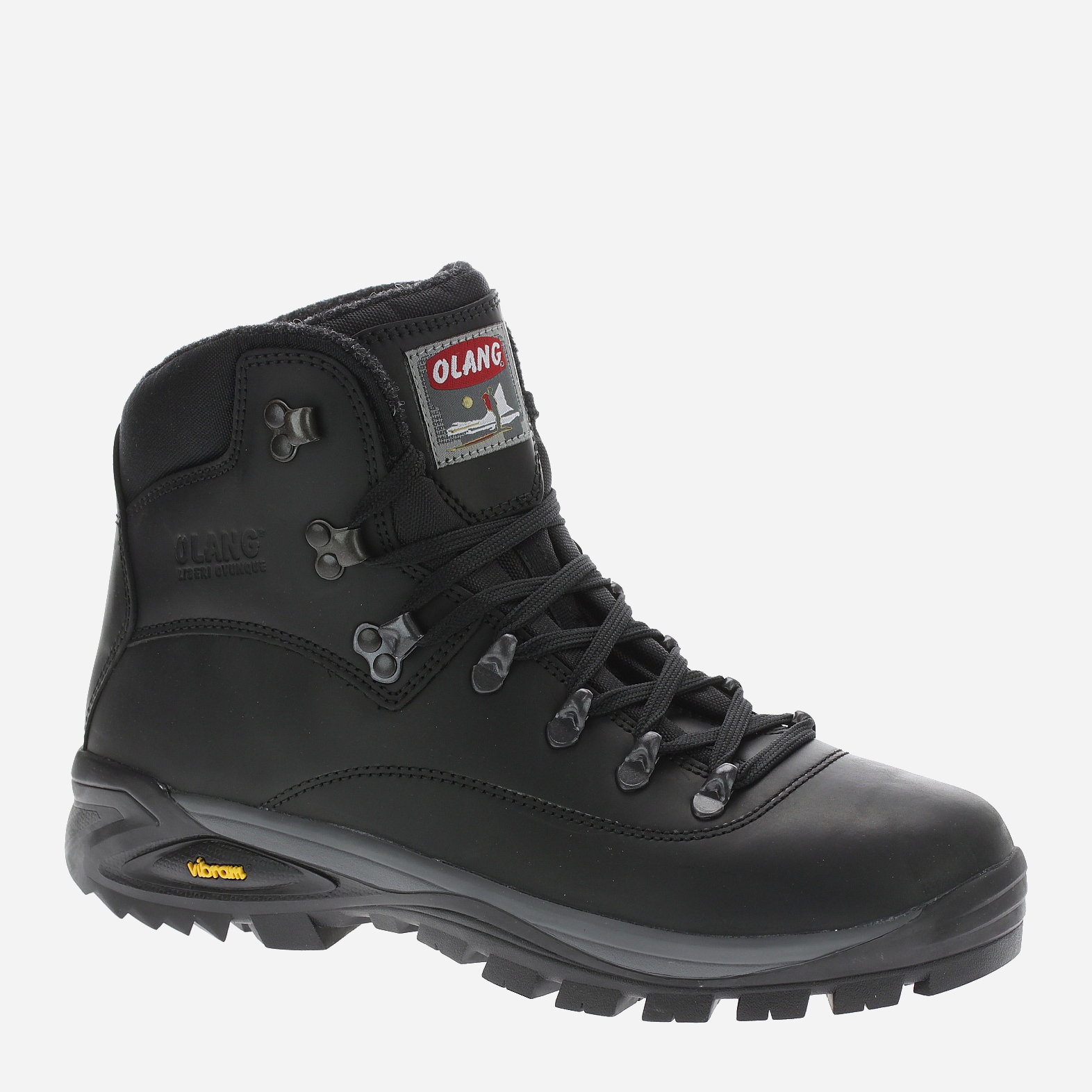 Letnie buty trekkingowe męskie wysokie Olang Alabama.Thx 81 44 28.9 cm Czarne (8026556598923)