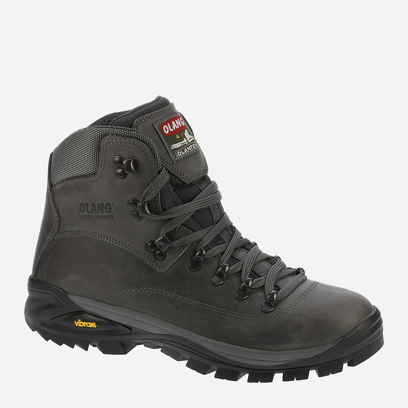 Letnie buty trekkingowe męskie wysokie Olang Logan.Tex 816 44 28.9 cm Ciemnoszare (8026556455981)