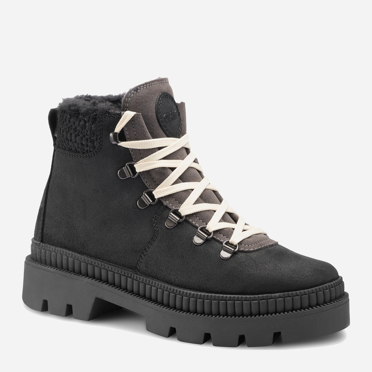Buty trekkingowe damskie wysokie Olang Parigi.Tex 81 41 26.8 cm Czarne (8026556107019)