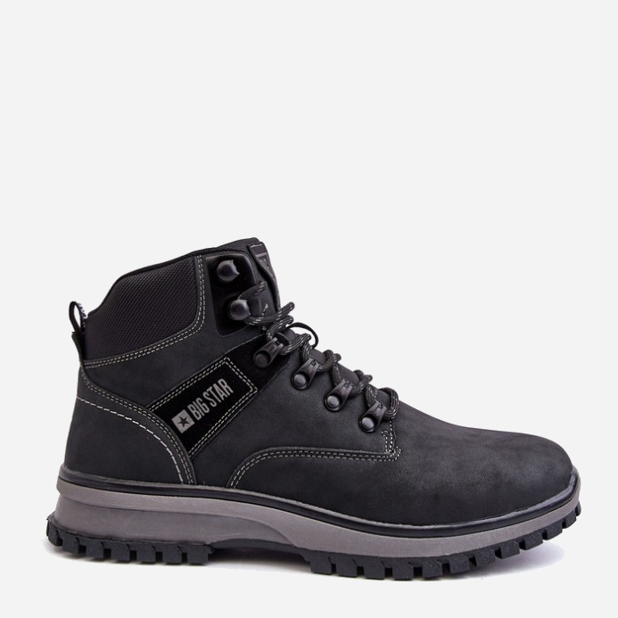 Buty trekkingowe męskie wysokie Big Star MM174019 42 Czarne (5900714678067)