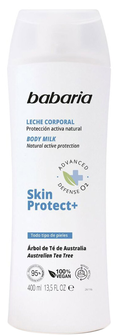 Mleko do ciała Babaria Skin Protect+ Body Milk 400 ml (8410412130172)