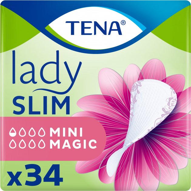 Podpaski urologiczne Tena Lady Mini Magic 34 szt (7322540118056)