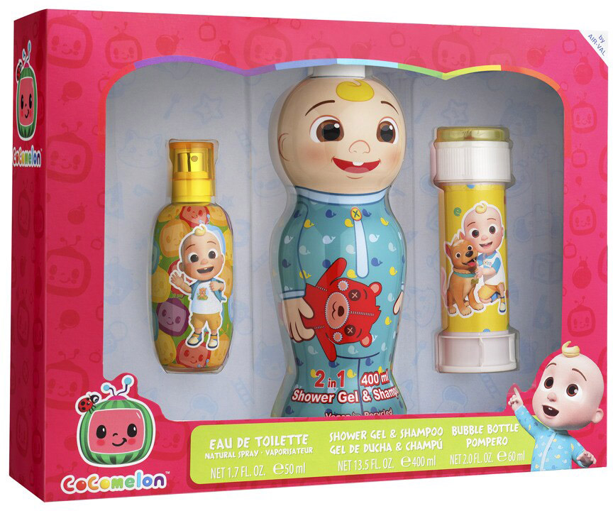 Szampon w żelu pod prysznic dla dzieci Air Val International Shower Gel & Shampoo 2in1 Cocomelon 400 ml