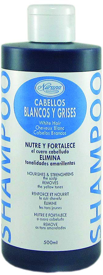 Szampon do oczyszczania włosów Nurana White Hair Shampoo 250 ml (8422246500496)