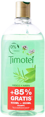 Szampon aby wzmocnić włosy Timotei Fresh And Strong Shampoo 750 ml (8710908043345)