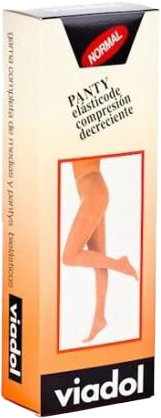 Pończohy uciskowe Viadol Medias Panty Compression Normal T-Reina XL beżowe (8470003252584)
