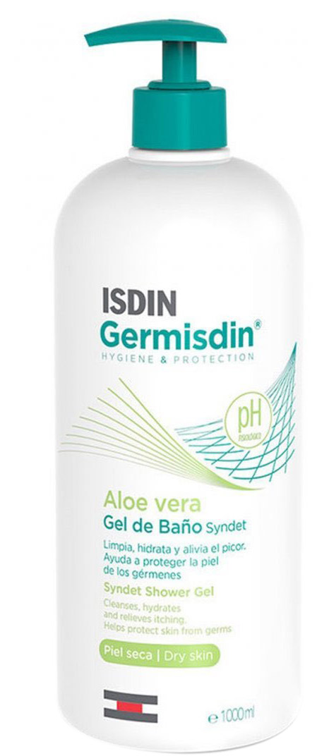 Mydło Isdin Germisdin Aloe Vera Bath Gel Soap Free 500 ml (8470001875815)