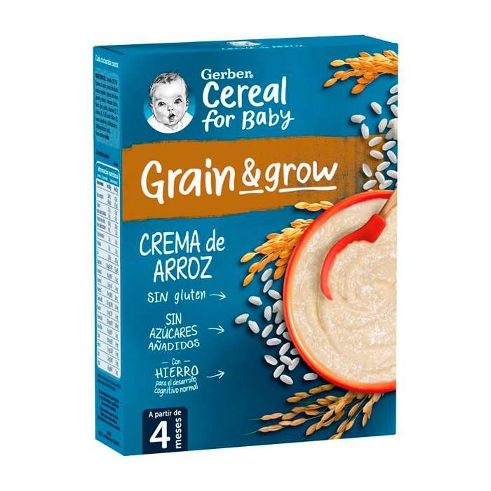 Kasza manna dla dzieci Gerber Cream of Rice Porridge 250 g (7613287083760)