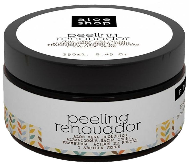 Peeling do twarzy Aloe Shop Aloe Peeling Renovador Exfoliante 250ml (8436039500662)