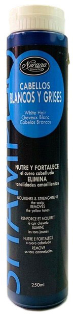 Szampon do oczyszczania włosów Nurana Shampoo For White And Gray Hair 250 ml (8422246500427)