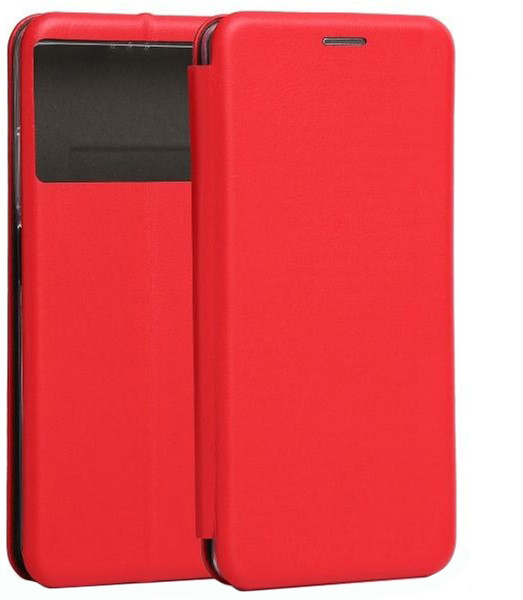 Etui z klapką Beline Book Magnetic do POCO M5 Red (5905359811923)