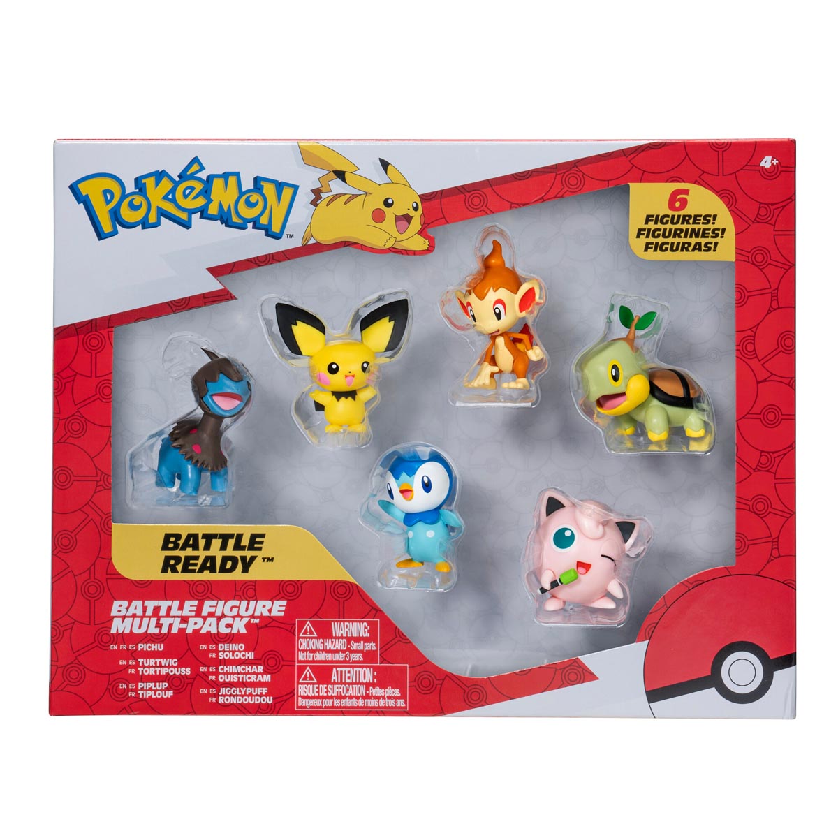 Opinie o Pokemon Figurki bitewne Multipack Seria 5 6szt. Jazwares