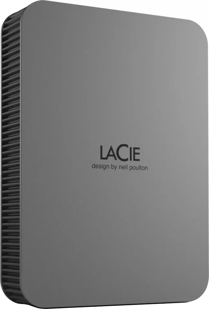 Dysk twardy LaCie Mobile Drive 2TB STLR2000400 2.5 USB Type-C Zewnętrzny Szary