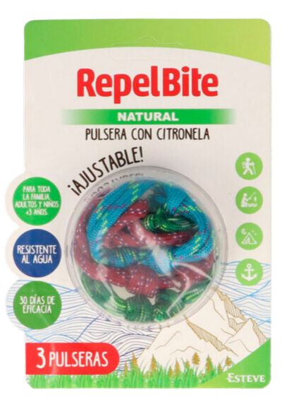 Bransoletka od wszystkich owadów Repel Bite Natura Bracelet Ropes 1U (8470002062931)