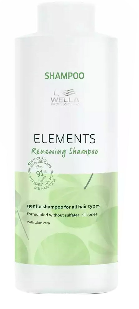 Szampon regenerujący Wella Professionals Elements Renewing Shampoo 1000 ml (4064666044521)