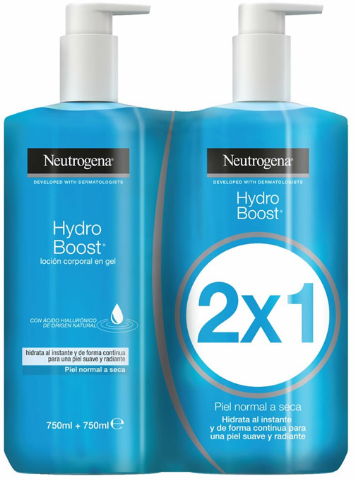 Żel do ciała Neutrogena Hydro Boost Body Lotion Gel 2 x 750 ml (3574661559438)