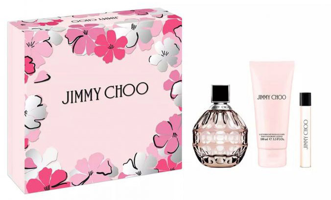 Zestaw Jimmy Choo Woda perfumowana 100 ml + Woda perfumowana 7.5 ml + Balsam do ciała 100 ml (3386460138192)