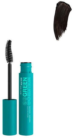 Tusz do rzęs Maybelline Green Edition Mascara Very Black Wydłużający 9.5 ml (30158320)