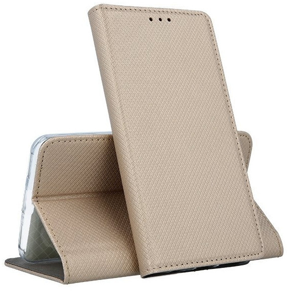 Etui z klapką Smart Magnet Book do Samsung Galaxy S23 Plus Gold (5905359810414)