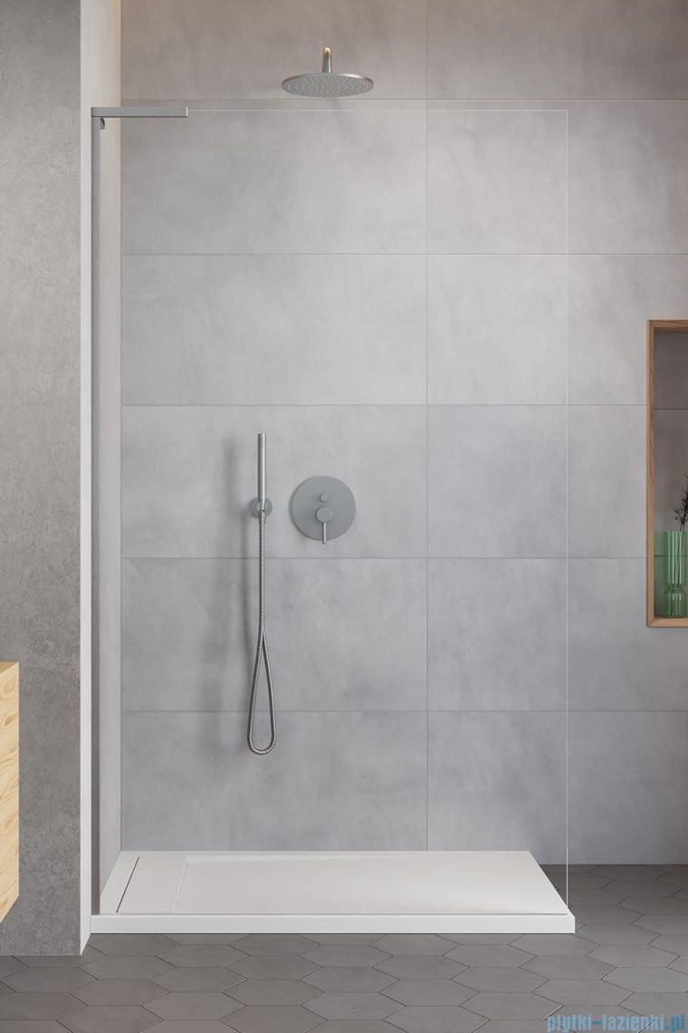 Radaway Modo SL II Brushed Nickel kabina Walk-in 60x200 lewa szczotkowany nikiel 10319064-91-01L