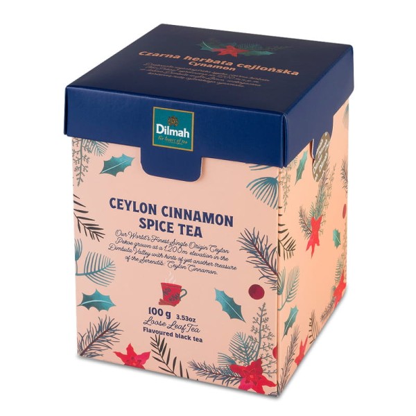 Dilmah Ceylon Cinnamon Spice Tea Dilmah Herbata Sypka Pudełko 100g