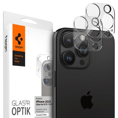 Nakładka na obiektyw SPIGEN Optik.Tr Cam do Apple iPhone 14 Pro/14 Pro Max/15 Pro/15 Pro Max