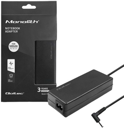 Zasilacz Qoltec do laptopa Samsung 19V 65W 3.42A (5901878524061)