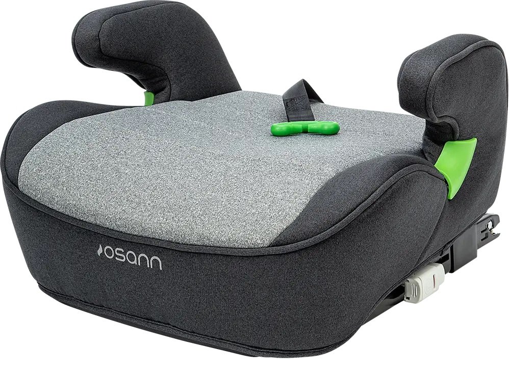 Osann, Podstawka samochodowa, podkładka, siedzisko Isofix i-Size z pasem Gurtfix - Universe Grey / 126-150 cm