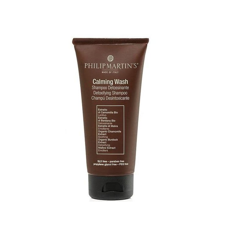 Philip Martin's Calming Wash, Łagodzący szampon polecany do podrażnionej skóry głowy, 75ml