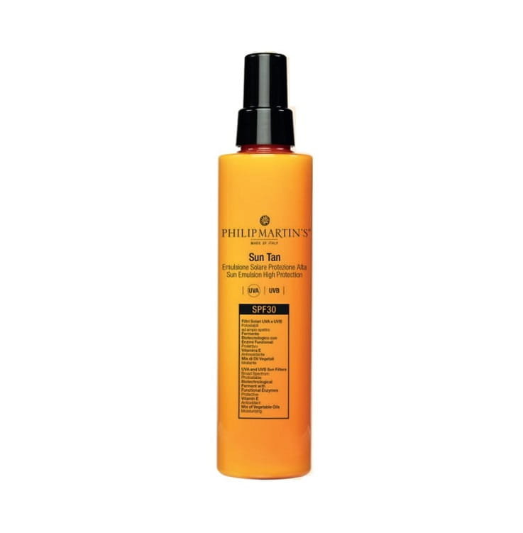 Philip Martin's Sun Tan SPF30, Emulsja ochronna do twarzy i ciała w sprayu, 150ml