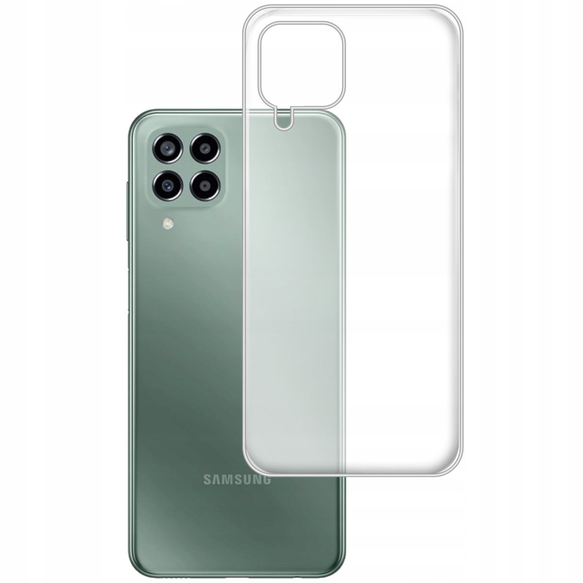 ETUI DO SAMSUNG GALAXY M33 5G GUMOWE OBUDOWA CASE SILIKON SLIM POKROWIEC