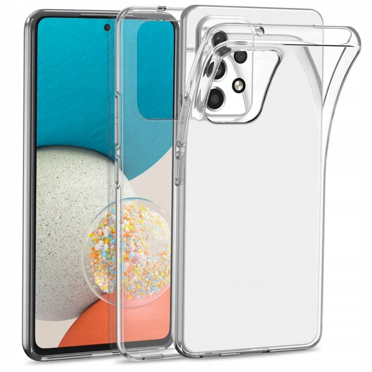 Etui Do Samsung Galaxy A25 5G Gumowe Obudowa Case Silikon Slim Pokrowiec