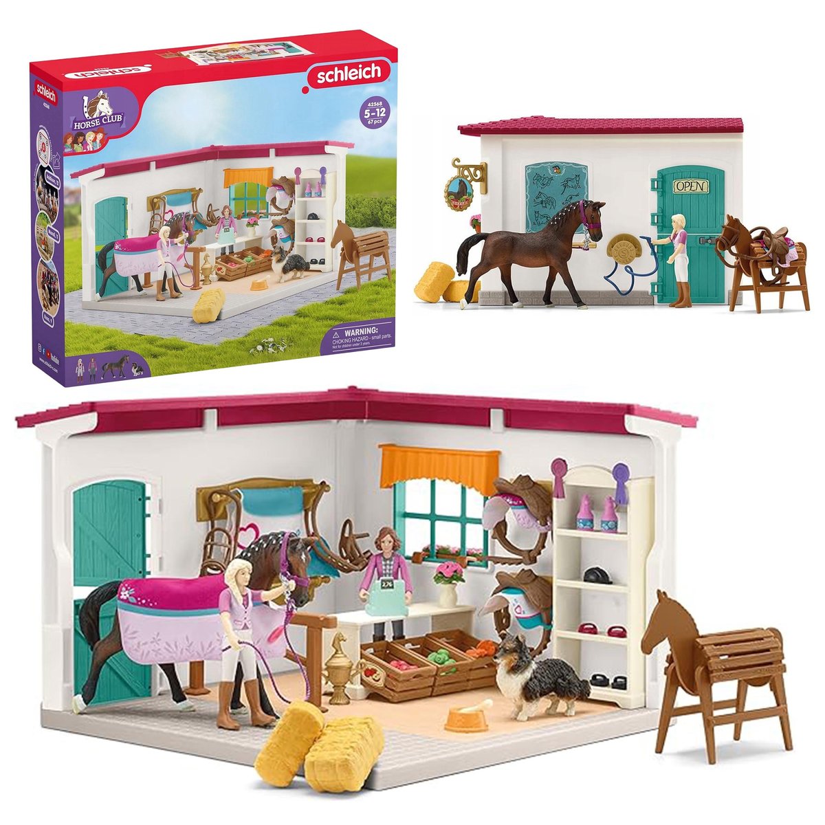 Schleich Horse Club - Sklep z artykułami dla koni, figurki dla dzieci 5+