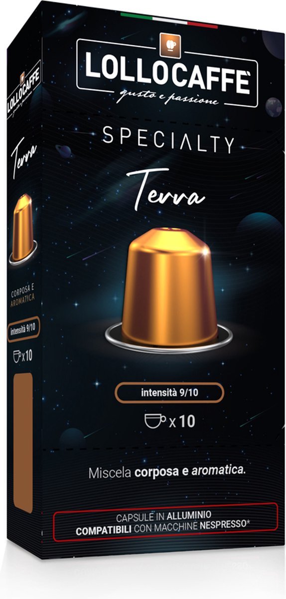 LOLLO SPECIALITY TERRA Nespresso kaps. 10 szt.