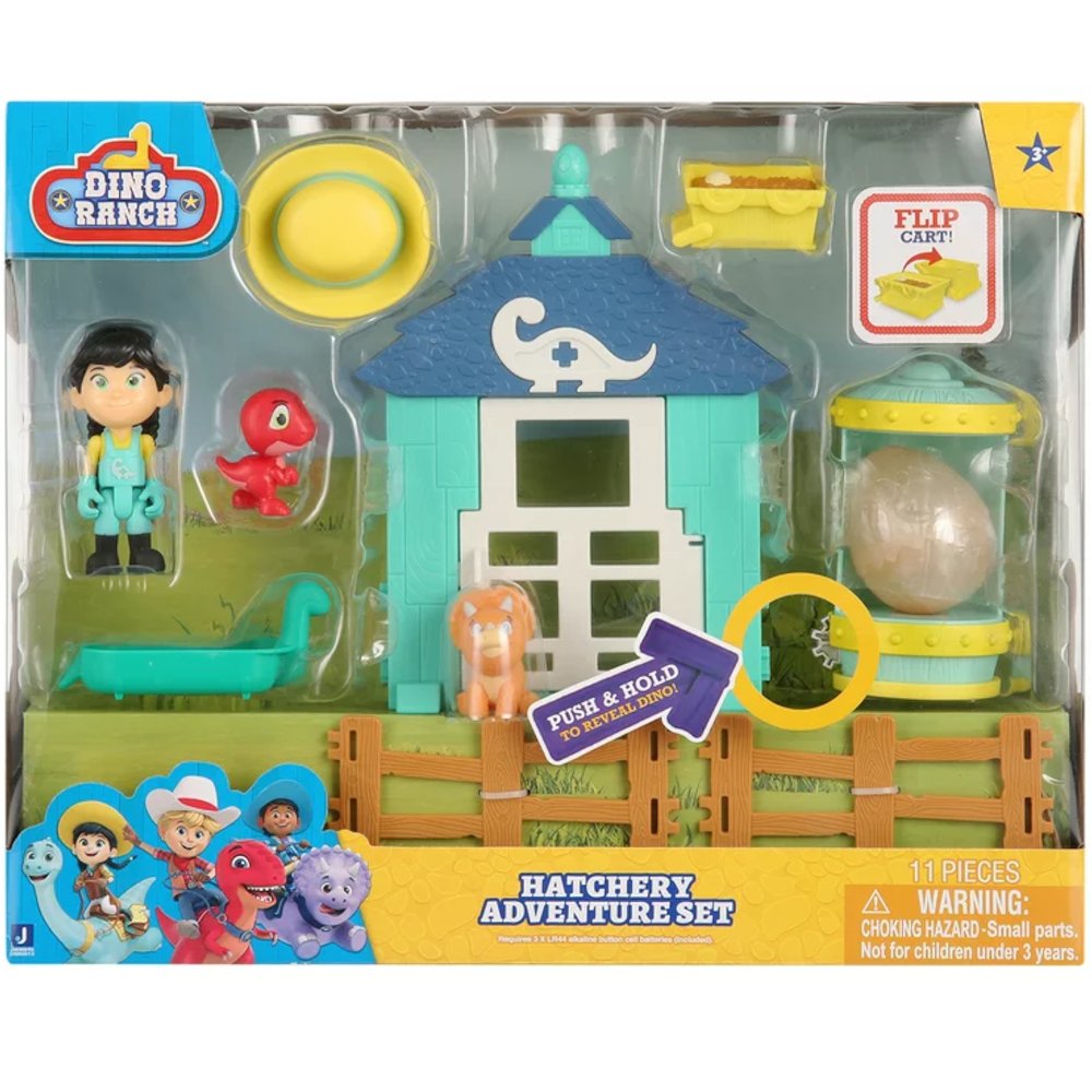 Dino Ranch Wylęgarnia Dino-Mite + Figurki Jazwares