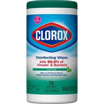 Ściereczki Czyszczące Fresh Scent X 75 Clorox
