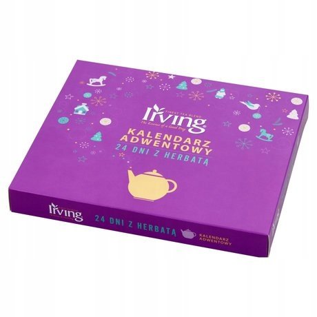 Irving Kalendarz Adwentowy z herbatą 24 saszetki