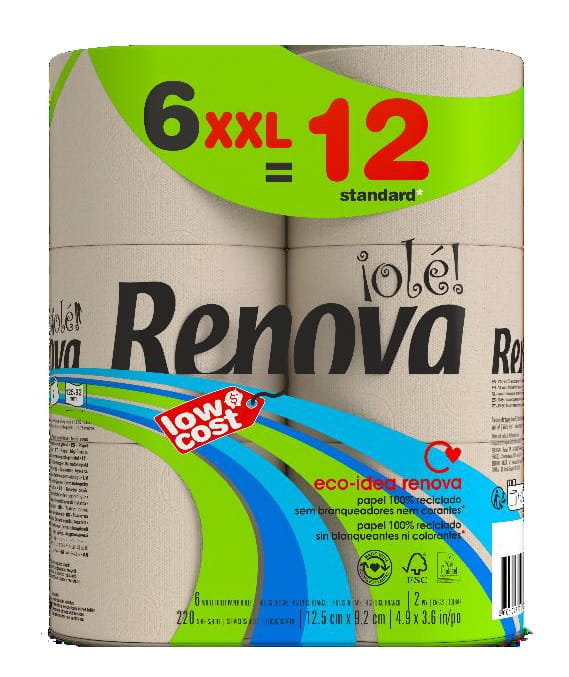 Papier Toaletowy Renova Ole! 6R