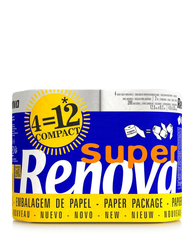 Papier Toaletowy Renova Super Compact 4R