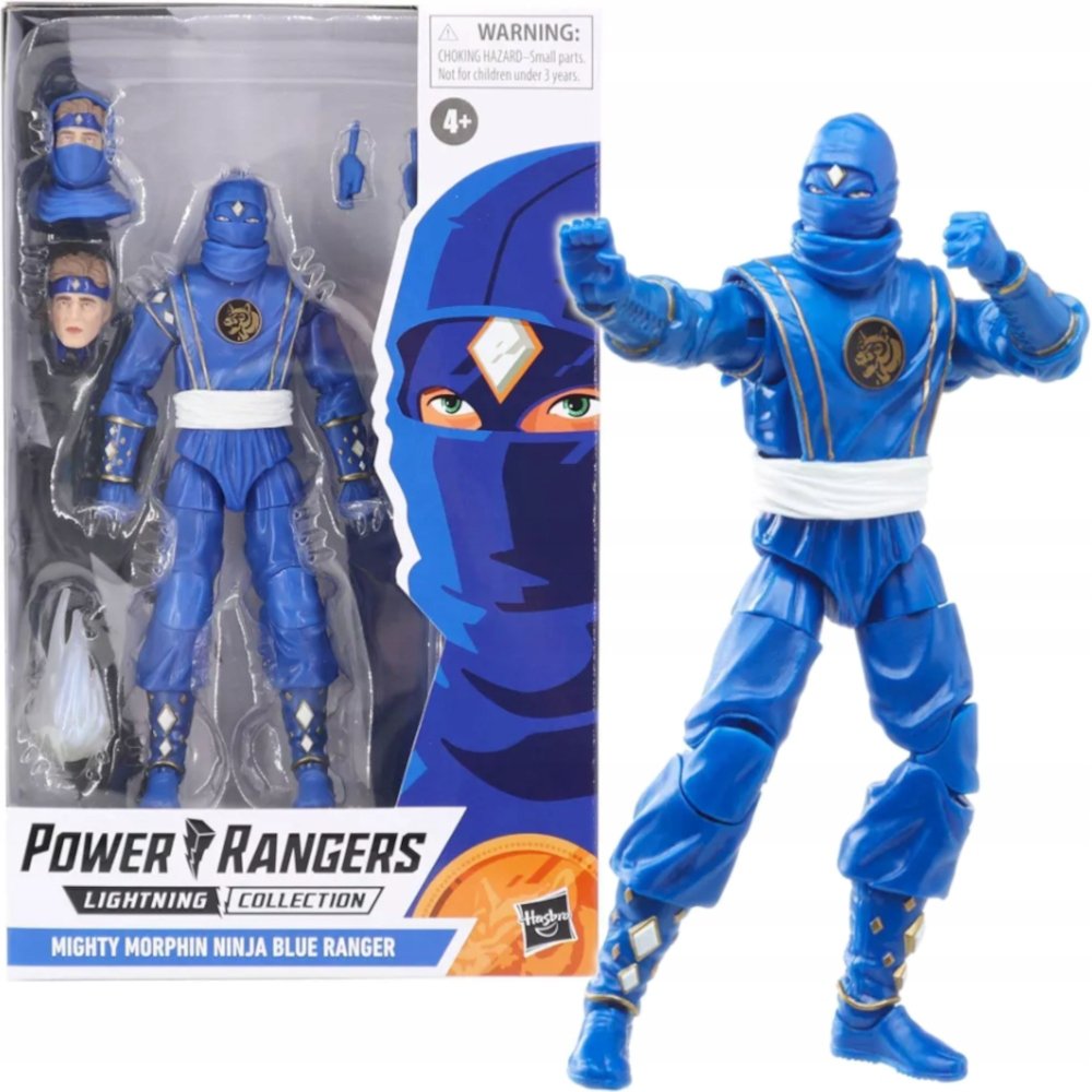Power Rangers Mighty Ninja Blue Niebieski Ranger