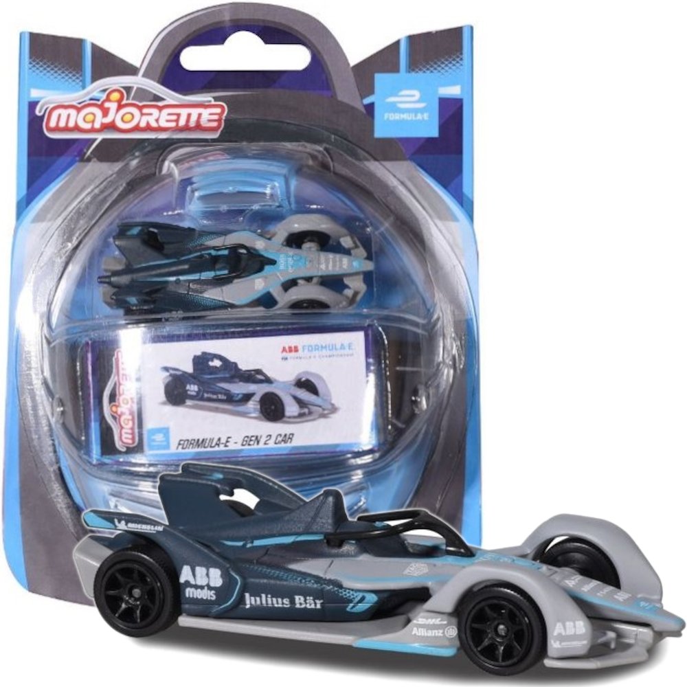 Majorette Samochód Bolid Wyścigowy Formuła Formula-E Gen 2 Car 1:64