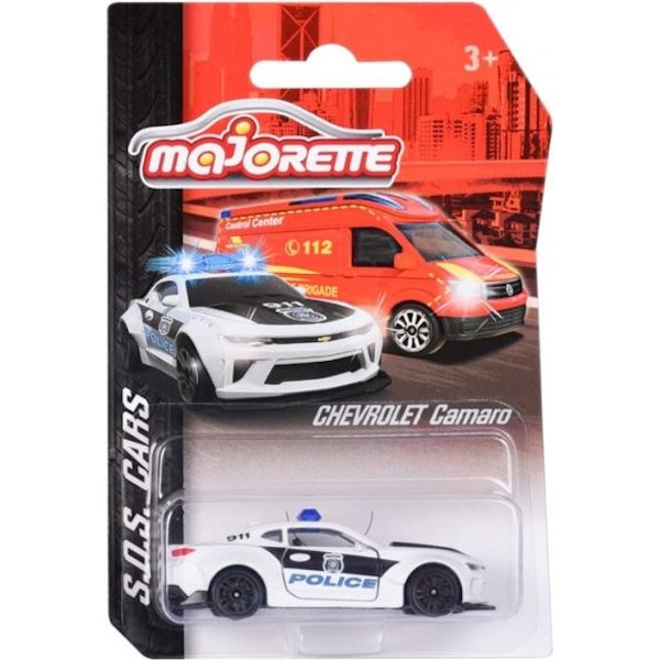 Majorette Model Radiowóz Policja Chevrolet Camaro
