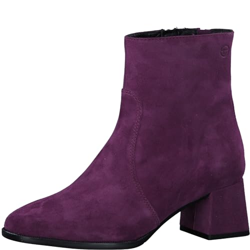 Tamaris Damskie 1-1-25068-41 modne kozaki, platynowe, 38 EU, Platinum, 38 EU