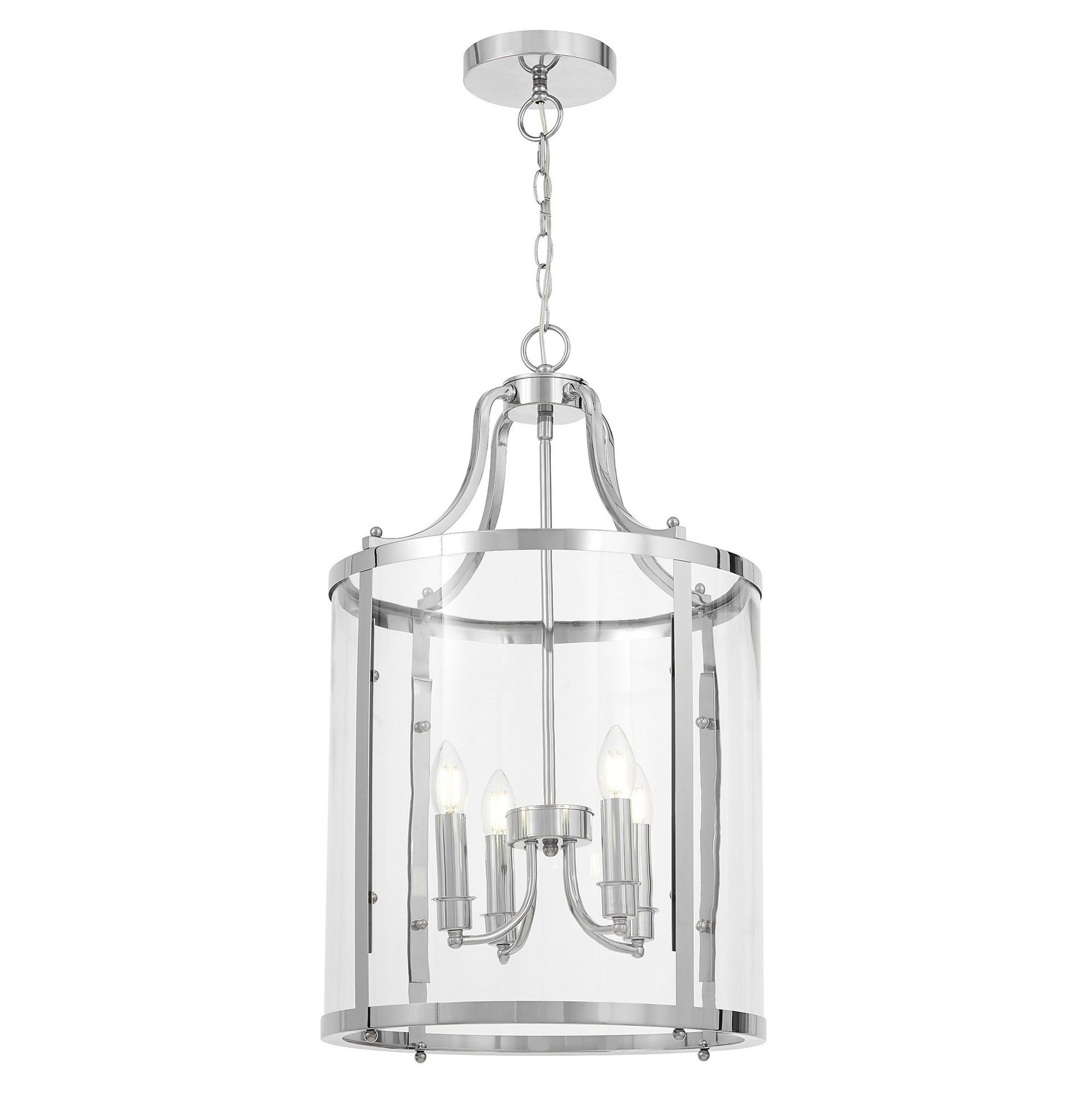 Ascona lampa wisząca chrom LDP 1226-4 (CHR) Lumina Deco