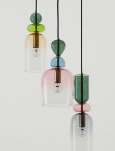 Balam lampa wisząca 3xE14 złota LE43400