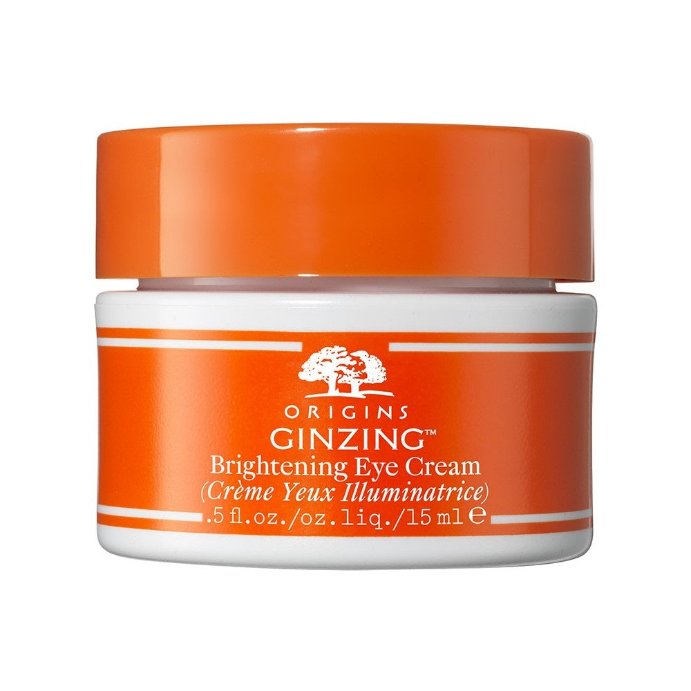 Origins GinZing™ Brightening Eye Cream rozświetlający i zmniejszający obrzęk krem pod oczy z witaminą C i niacynamidem COOL 15ml