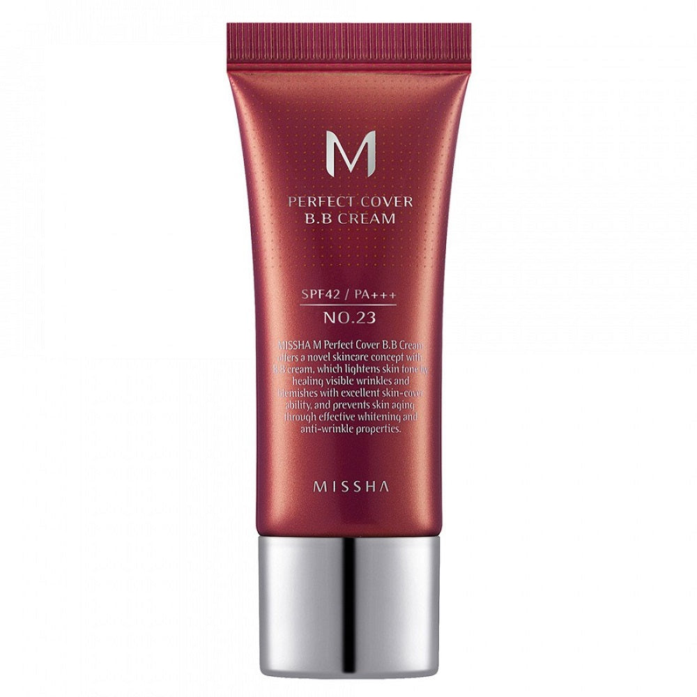 Missha M Perfect Cover BB Cream SPF42/PA+++ wielofunkcyjny krem BB No.23 Natural Beige 20ml