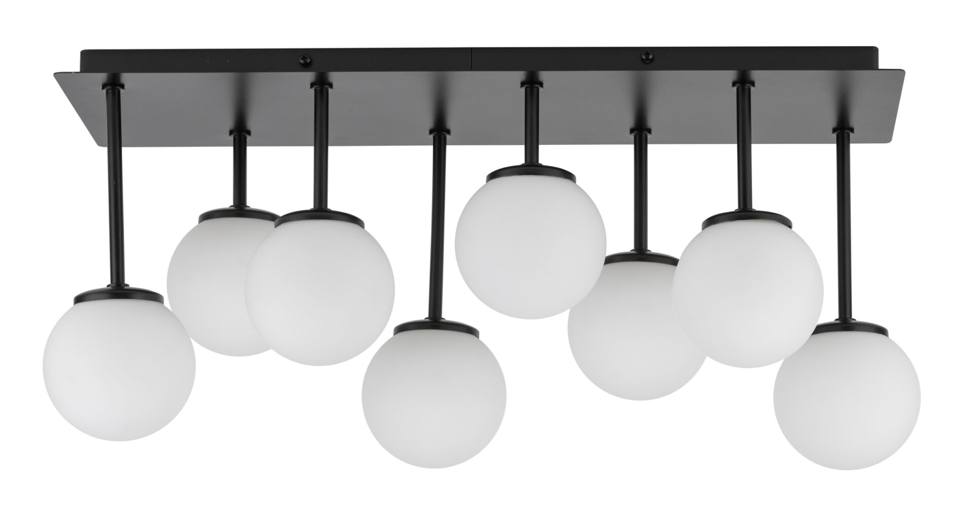 Tulia lampa sufitowa czarna 8 punktowa 33497 Sigma