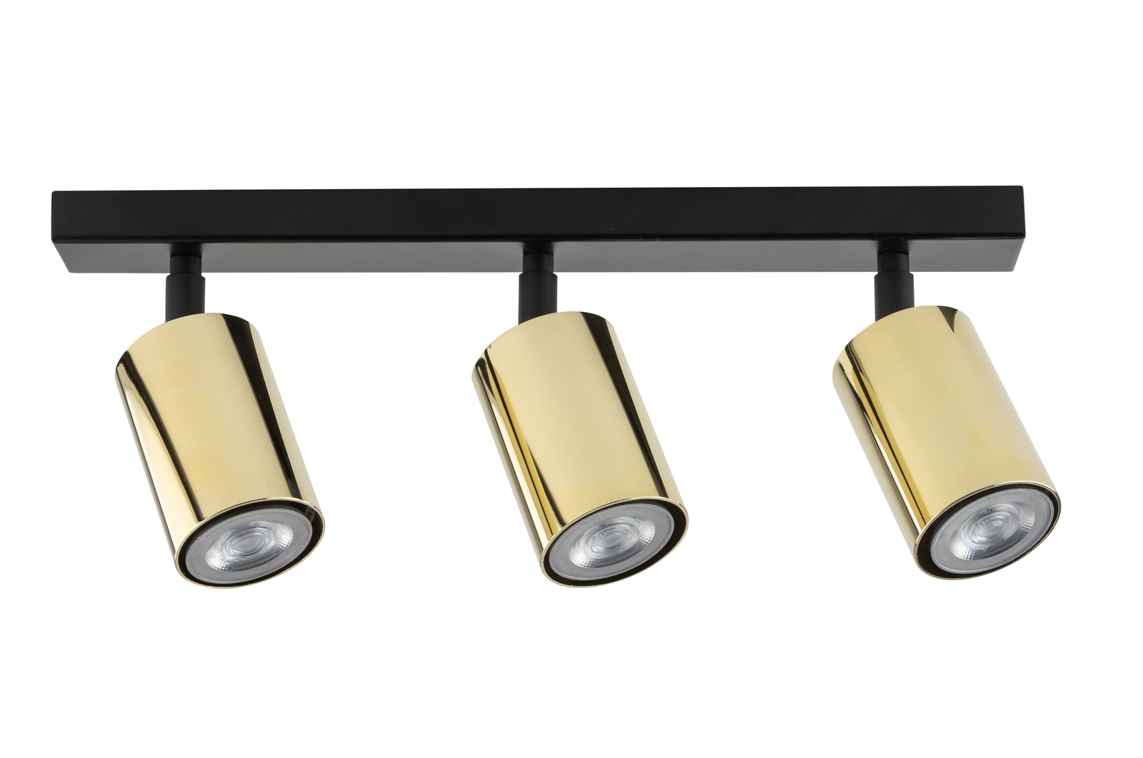 Zoom lampa sufitowa czarno-złota 3 punktowa 33508 Sigma