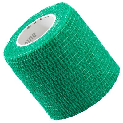 Vitammy Autoband kolor zielony 5cm x 450cm Elastyczny bandaż kohezyjny samoprzylepny